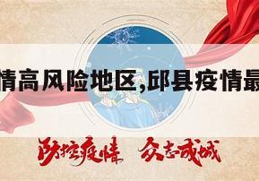 【邱县疫情高风险地区,邱县疫情最新消息今天】