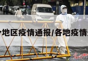各个地区疫情通报/各地疫情通告