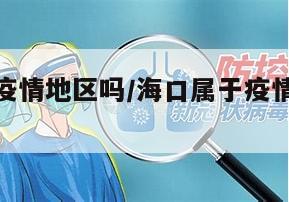 海口属于疫情地区吗/海口属于疫情什么风险地区