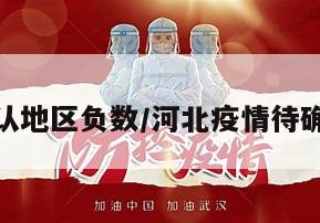 疫情待确认地区负数/河北疫情待确认啥意思