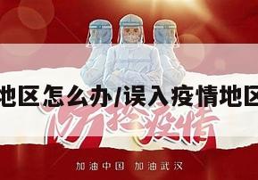 误入疫情地区怎么办/误入疫情地区怎么办理
