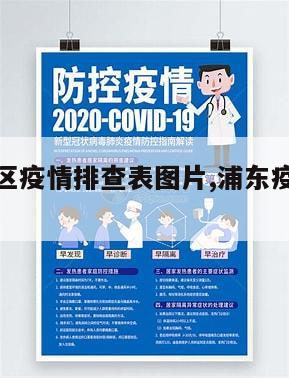 【浦东地区疫情排查表图片,浦东疫情分布地图】