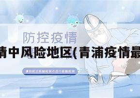 青浦疫情中风险地区(青浦疫情最新人数)